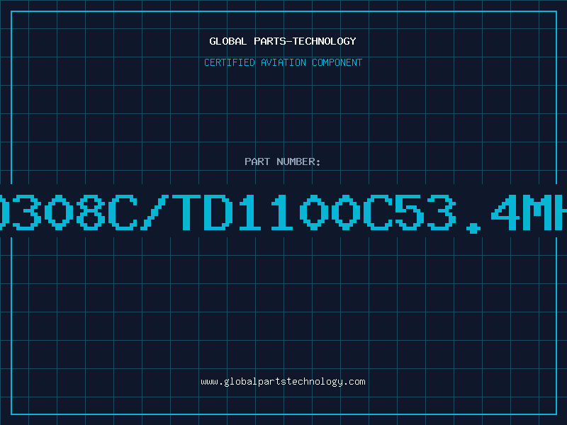 Aviation Part TD308C/TD1100C53.4MHz