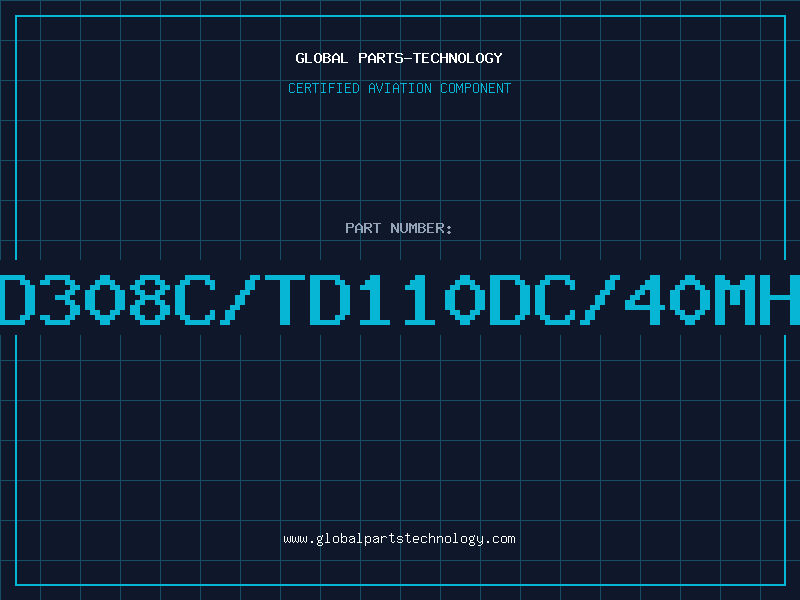 Aviation Part TD308C/TD110DC/40MHZ