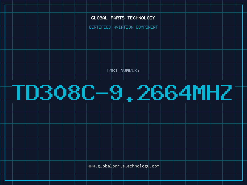 Aviation Part TD308C-9.2664MHz