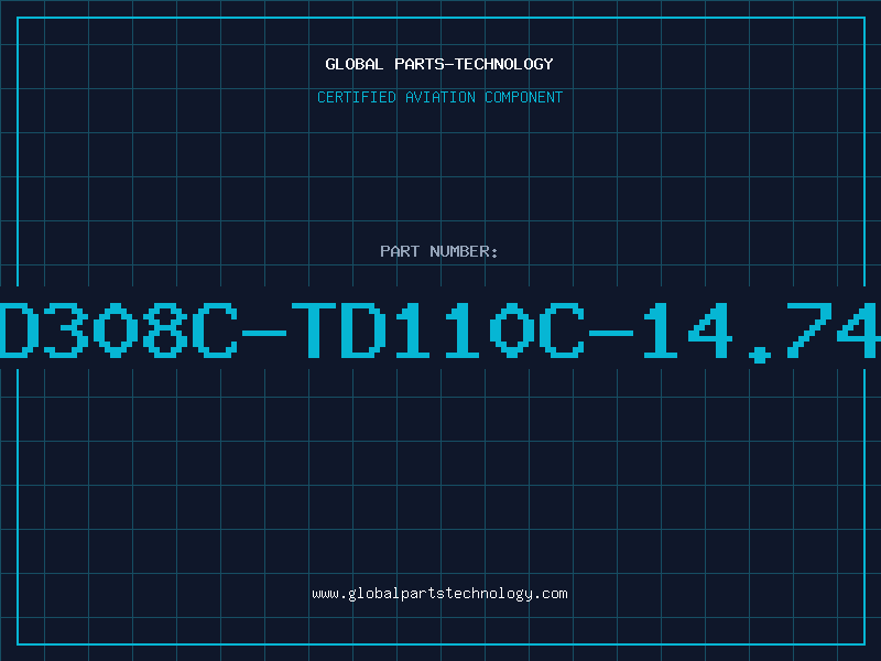 Aviation Part TD308C-TD110C-14.745