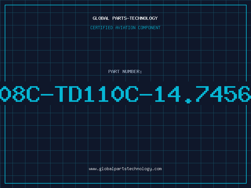 Aviation Part TD308C-TD110C-14.7456MHZ