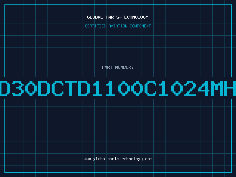 Aviation Part TD30DCTD1100C1024MHZ
