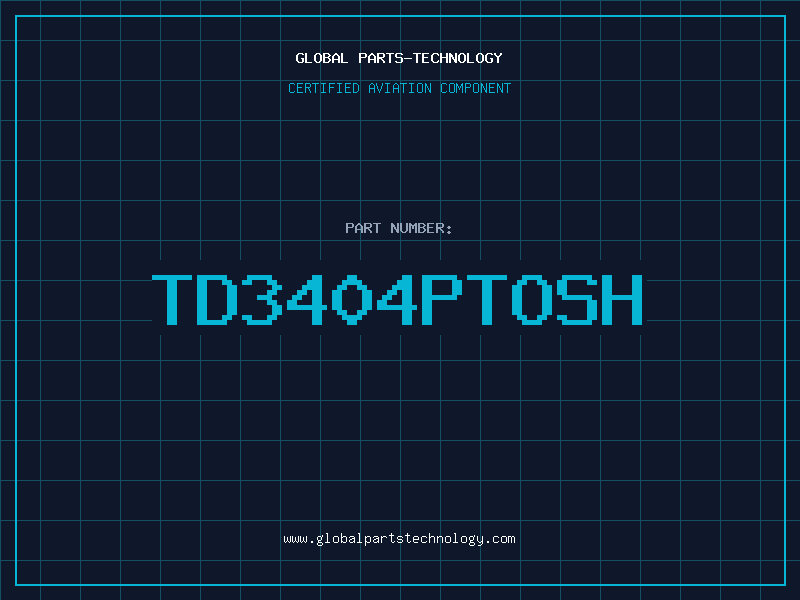 Aviation Part TD3404PTOSH