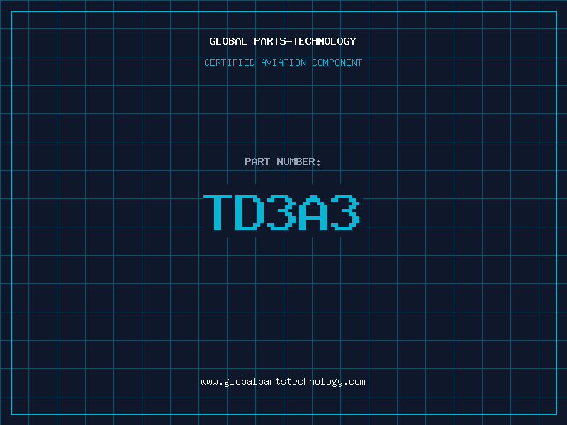 Aviation Part TD3A3