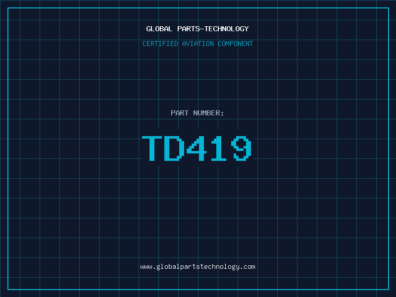 Aviation Part TD419