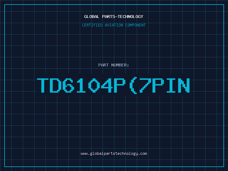 Aviation Part TD6104P(7pin