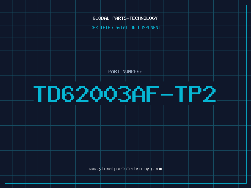 Aviation Part TD62003AF-TP2