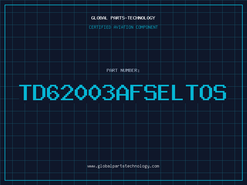 Aviation Part TD62003AFSELTOS