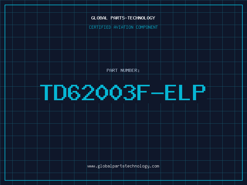 Aviation Part TD62003F-ELP
