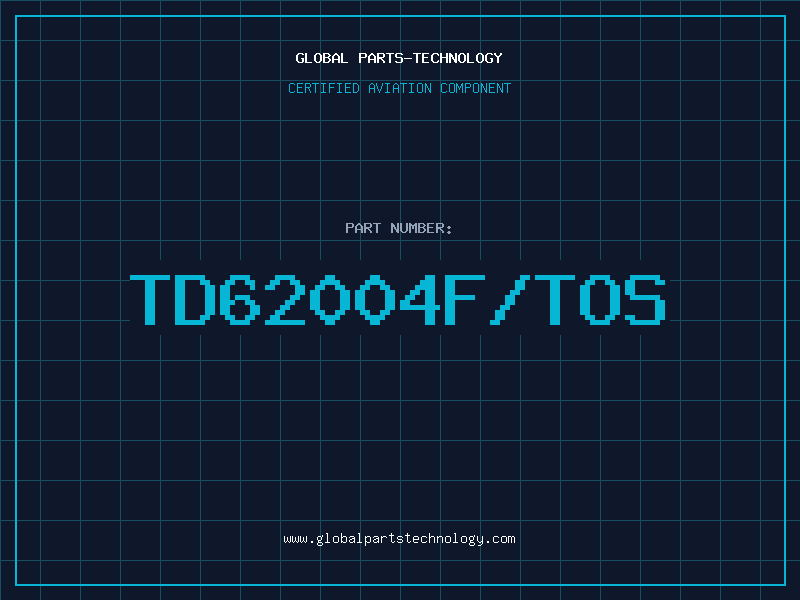 Aviation Part TD62004F/TOS