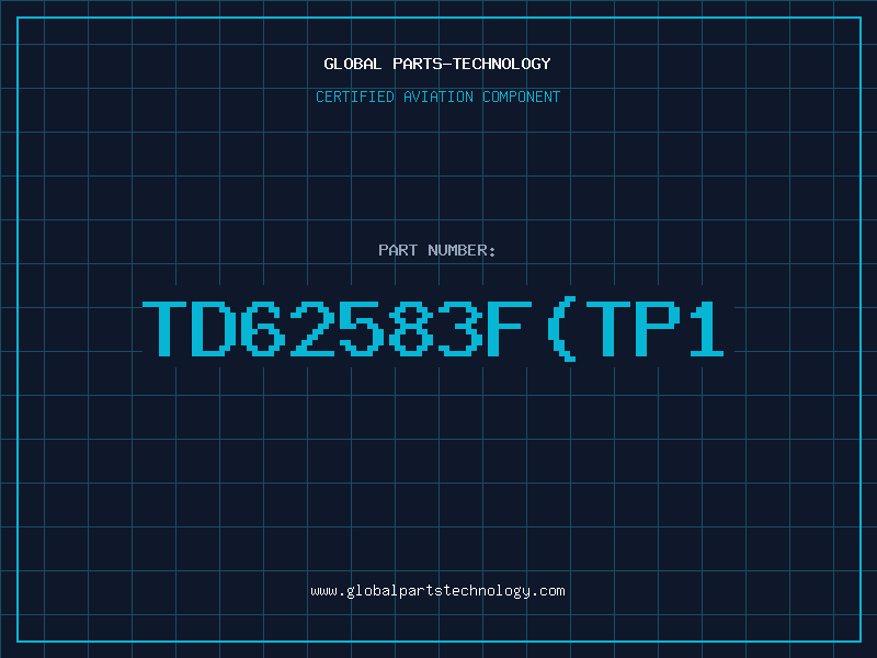Aviation Part TD62583F(TP1