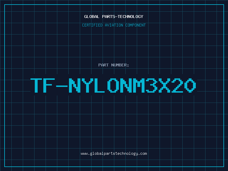Aviation Part TF-NYLONM3X20