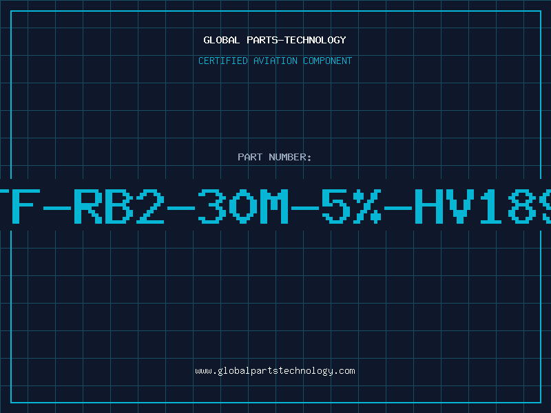 Aviation Part TF-RB2-30M-5%-HV189