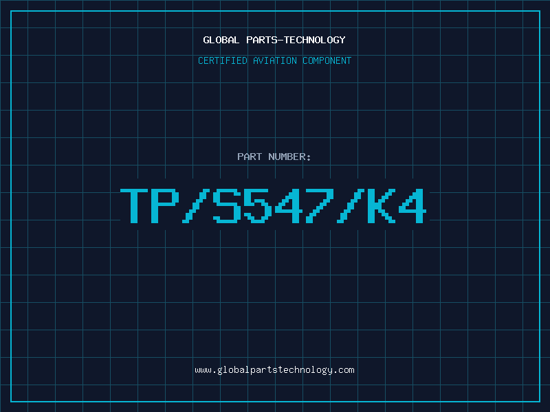 Aviation Part TP/S547/K4