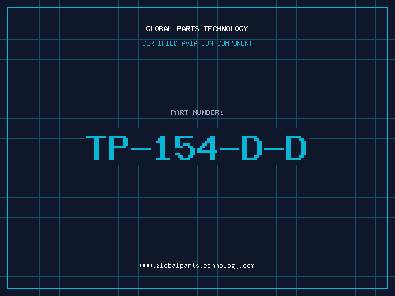 Aviation Part TP-154-D-D