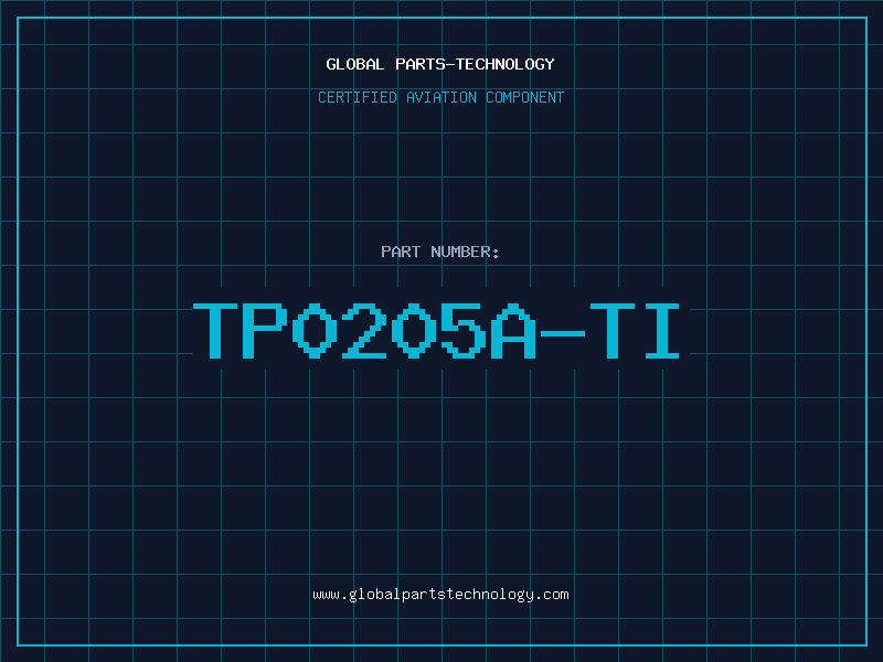 Aviation Part TP0205A-TI