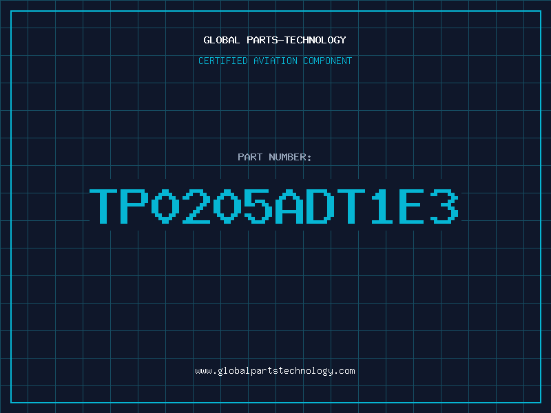 Aviation Part TP0205ADT1E3