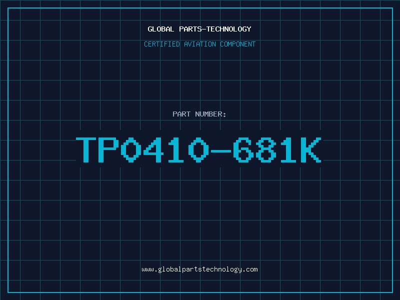 Aviation Part TP0410-681K