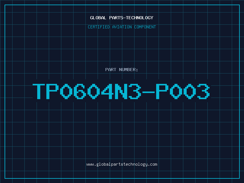 Aviation Part TP0604N3-P003