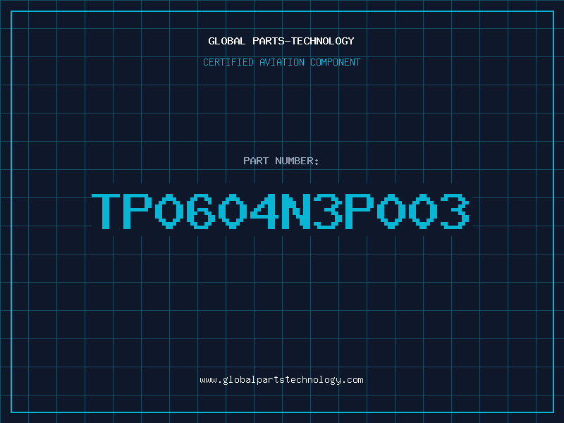 Aviation Part TP0604N3P003