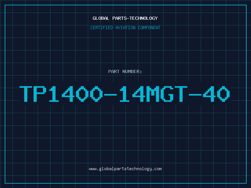 Aviation Part TP1400-14MGT-40