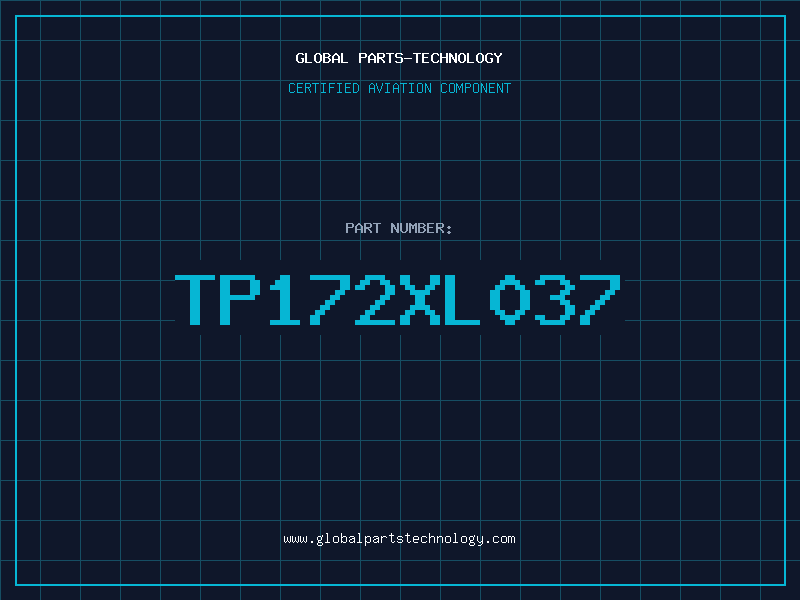 Aviation Part TP172XL037