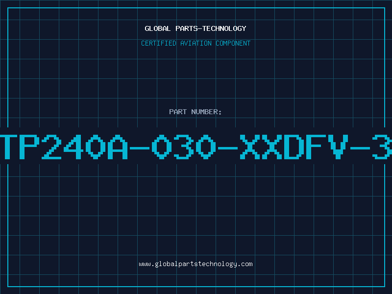 Aviation Part TP240A-030-XXDFV-3