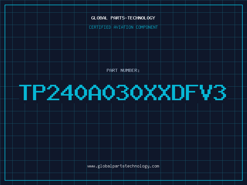 Aviation Part TP240A030XXDFV3