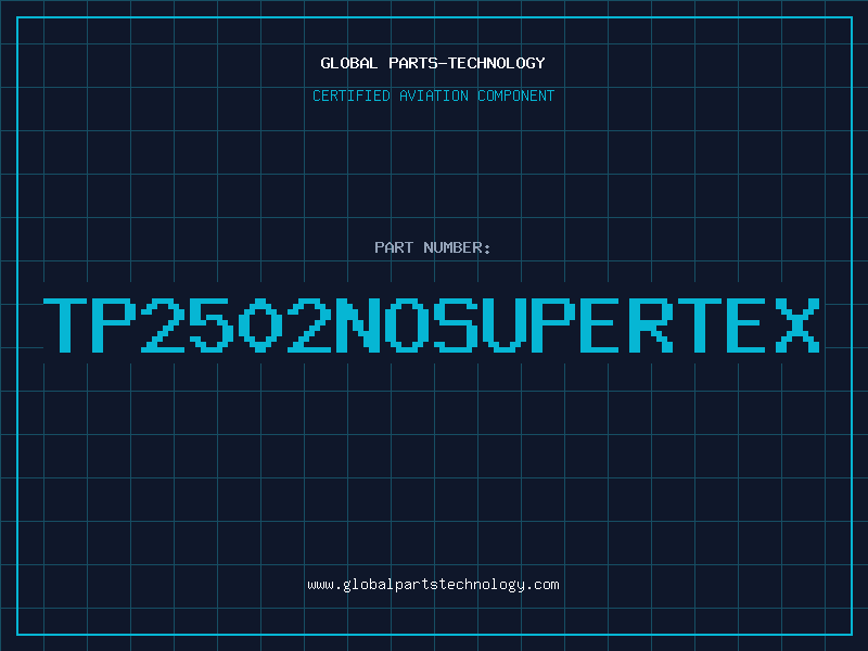 Aviation Part TP2502NOSUPERTEX