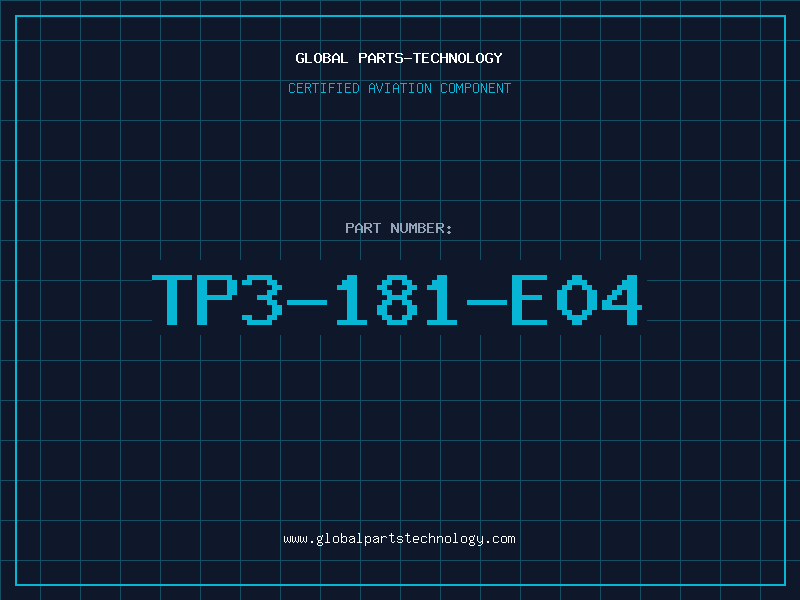 Aviation Part TP3-181-E04