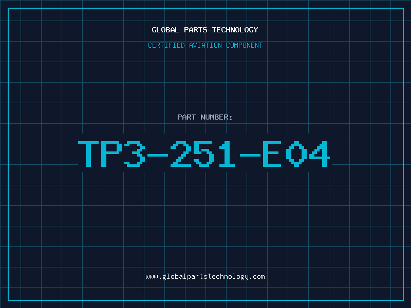 Aviation Part TP3-251-E04