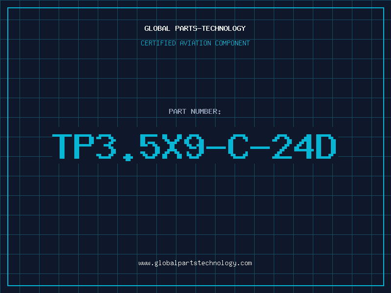 Aviation Part TP3.5X9-C-24D