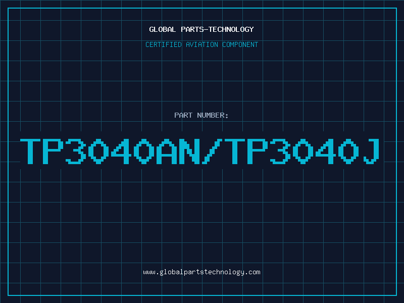 Aviation Part TP3040AN/TP3040J