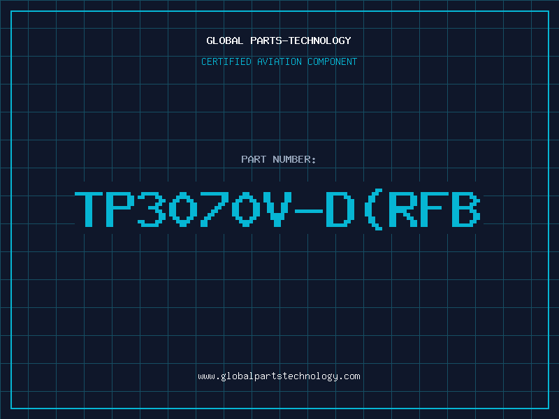 Aviation Part TP3070V-D(RFB