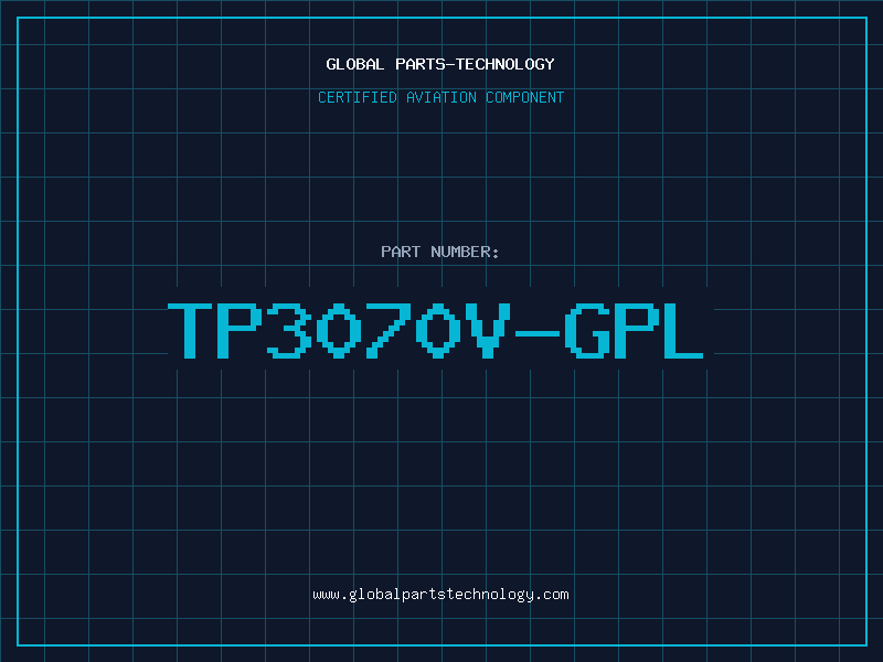 Aviation Part TP3070V-GPL
