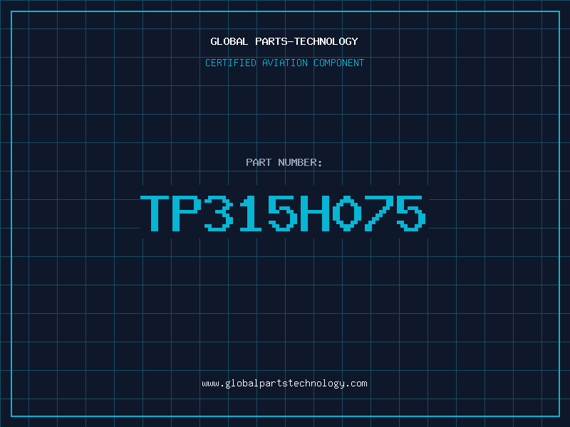 Aviation Part TP315H075