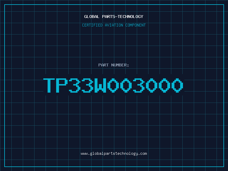 Aviation Part TP33W003000