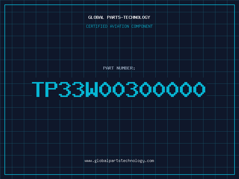 Aviation Part TP33W00300000