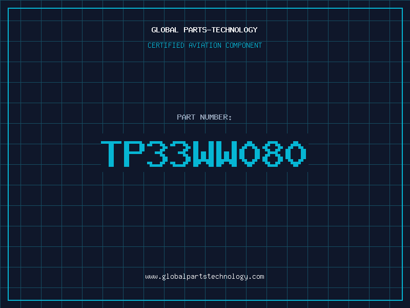 Aviation Part TP33WW080