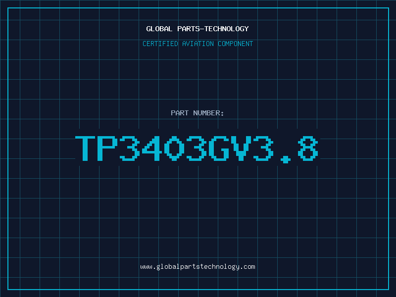 Aviation Part TP3403GV3.8