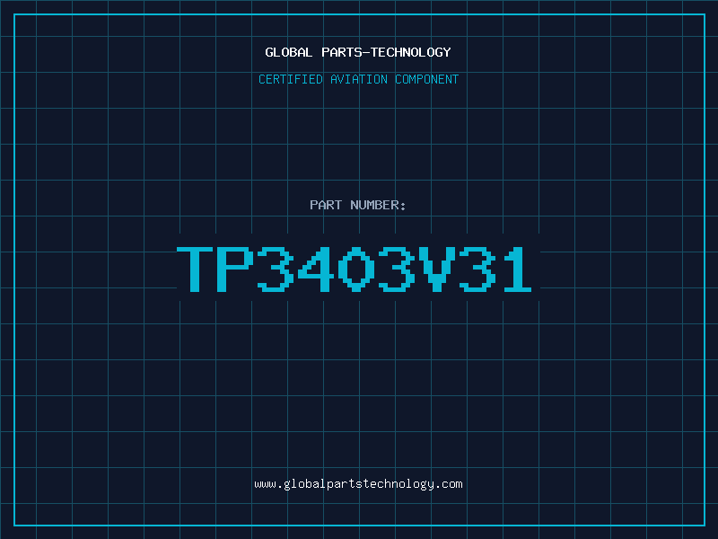 Aviation Part TP3403V31
