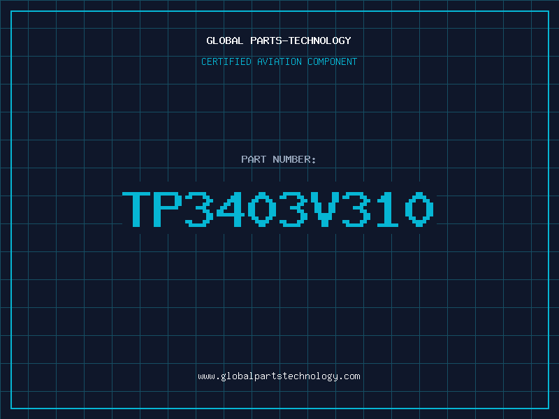 Aviation Part TP3403V310