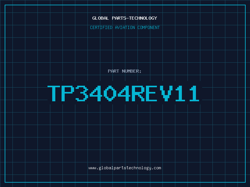Aviation Part TP3404REV11