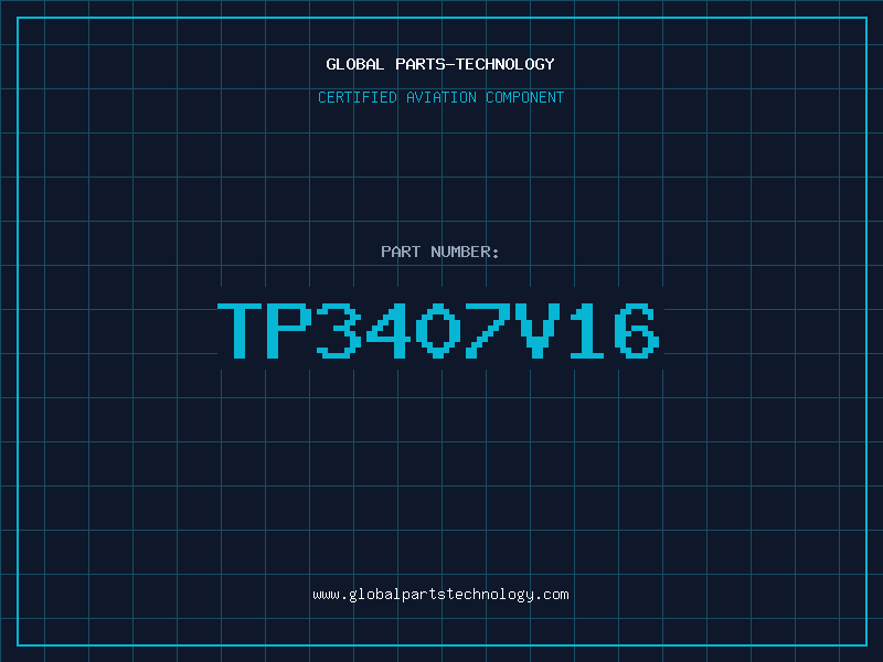 Aviation Part TP3407V16