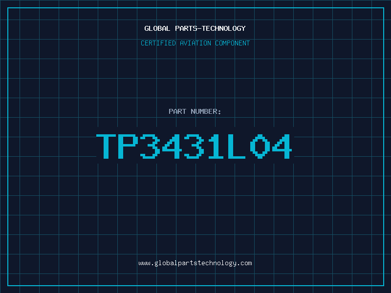 Aviation Part TP3431L04