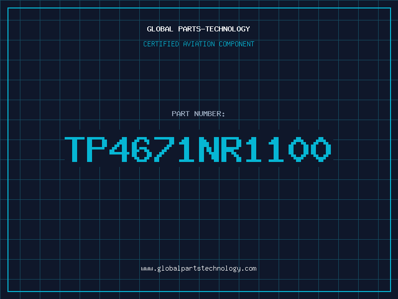 Aviation Part TP4671NR1100