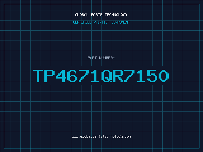 Aviation Part TP4671QR7150