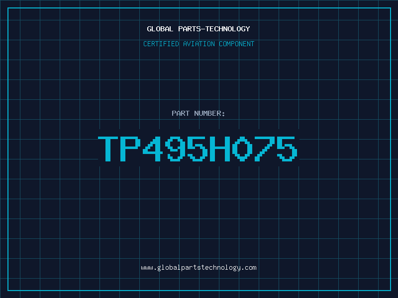 Aviation Part TP495H075