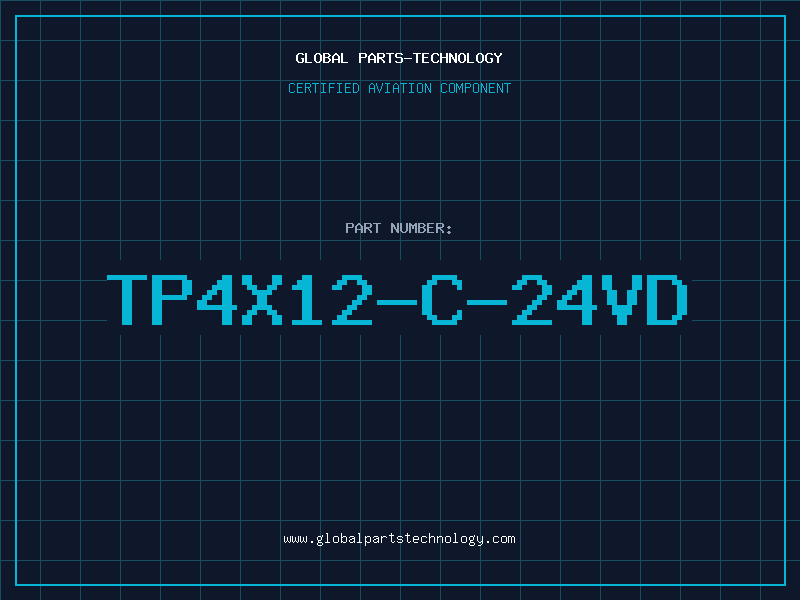 Aviation Part TP4X12-C-24VD