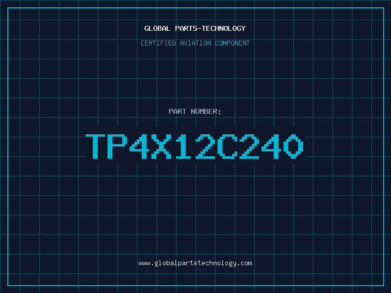 Aviation Part TP4X12C240